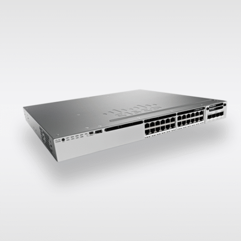 Cisco Catalyst 3850 Stackable 24-Port Switch PoE+