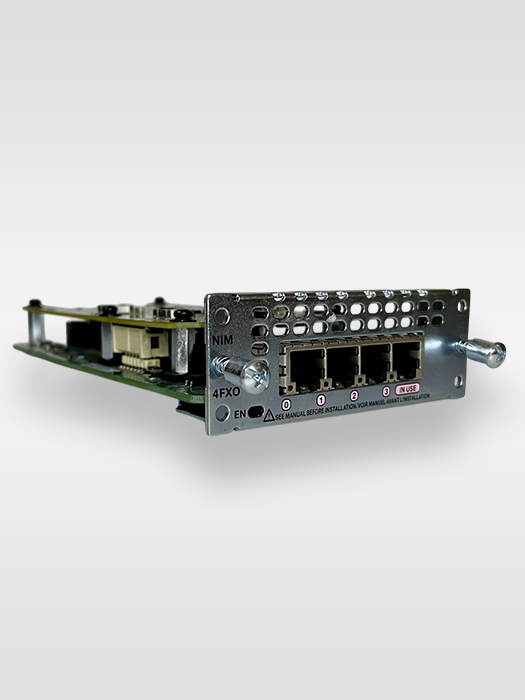 Cisco NIM-4FXOP 4 - Network Server
