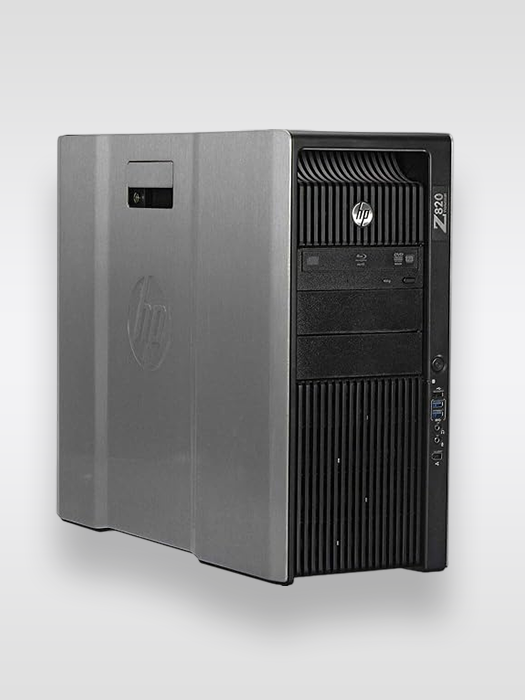 HP Z820 Workstation E5-2697V2 x2基 64GB HP Z820 2x Xeon 12C E5-2697v2 2.70Ghz, 64GB, 250GB SSD 4TB