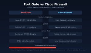 FortiGate vs Cisco firewall